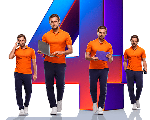 Великолепная четверка Ростелеком в&nbsp;посёлок Черепаново (Калининградская область)